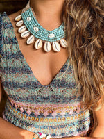 Load image into Gallery viewer, COWRIE COLLAR NECKLACE - 3