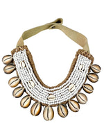 Load image into Gallery viewer, COWRIE COLLAR NECKLACE - 2