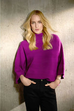 Load image into Gallery viewer, BOXY MOCK NECK TOP - Empress