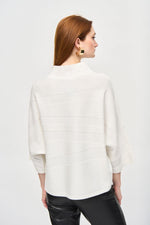 Load image into Gallery viewer, BOXY MOCK NECK TOP - Vanilla