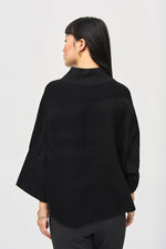 Load image into Gallery viewer, BOXY MOCK NECK TOP - Black