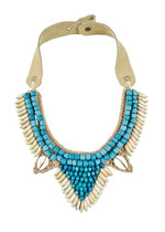 Load image into Gallery viewer, COWRIE COLLAR NECKLACE - 14