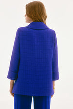 Load image into Gallery viewer, SIGNATURE TRAPEZE JACKET - Royal Sapphire