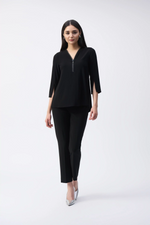 Load image into Gallery viewer, EMBELLISHED BLACK TOP