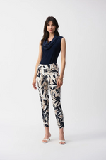 Load image into Gallery viewer, TROPICAL PRINTED PANT - Navy Multi