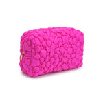 Load image into Gallery viewer, FLORA POP COSMETIC POUCH - Hot Pink