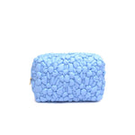 Load image into Gallery viewer, FLORA POP COSMETIC POUCH - Baby Blue