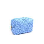 Load image into Gallery viewer, FLORA POP COSMETIC POUCH - Baby Blue