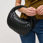 Load image into Gallery viewer, WOVEN KNOT BAG - Black