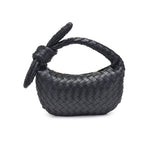 Load image into Gallery viewer, WOVEN KNOT BAG - Black