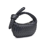 Load image into Gallery viewer, WOVEN KNOT BAG - Black