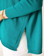 Load image into Gallery viewer, Catalina V-Neck Sweater - Teal