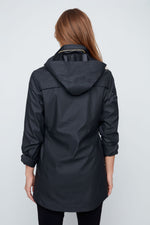 Load image into Gallery viewer, Renuar Black Rain Coat