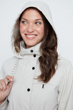 Load image into Gallery viewer, Renuar Oyster Rain Coat