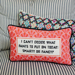 Load image into Gallery viewer, Pants Needlepoint Pillow