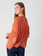 Load image into Gallery viewer, Catalina Crewneck Sweater - Burnt Orange