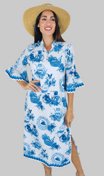 Load image into Gallery viewer, COMO MIDI | PICNIC BLUE