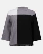 Load image into Gallery viewer, Jacquard Sweater Colour Block Pullover