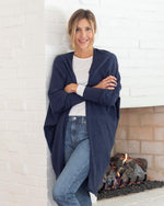 Load image into Gallery viewer, Chelsea Cotton Cashmere Kimono - Chambray