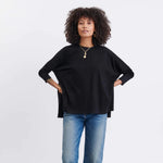Load image into Gallery viewer, Catalina Slub Tee - Black