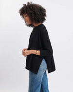 Load image into Gallery viewer, Catalina Slub Tee - Black