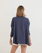 Load image into Gallery viewer, Catalina Slub Tee - Indigo