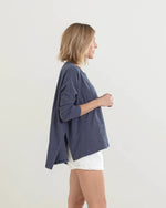 Load image into Gallery viewer, Catalina Slub Tee - Indigo