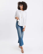 Load image into Gallery viewer, Catalina Slub Tee - White