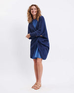 Load image into Gallery viewer, Chelsea Cotton Cashmere Kimono - Chambray