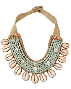 COWRIE COLLAR NECKLACE - 3
