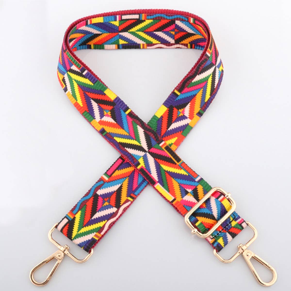 ADJUSTABLE BAG STRAP - Rainbow Multi