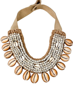 COWRIE COLLAR NECKLACE - 8
