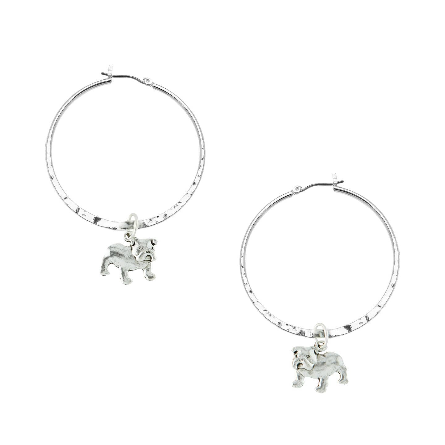 SILVER BULLDOG HOOPS