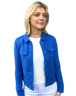 Load image into Gallery viewer, LINEN JACKET - Deep Blue
