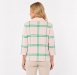 Load image into Gallery viewer, Mockneck - Pink/Green Plaid
