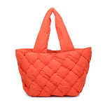Load image into Gallery viewer, ALY WOVEN TOTE - Orange
