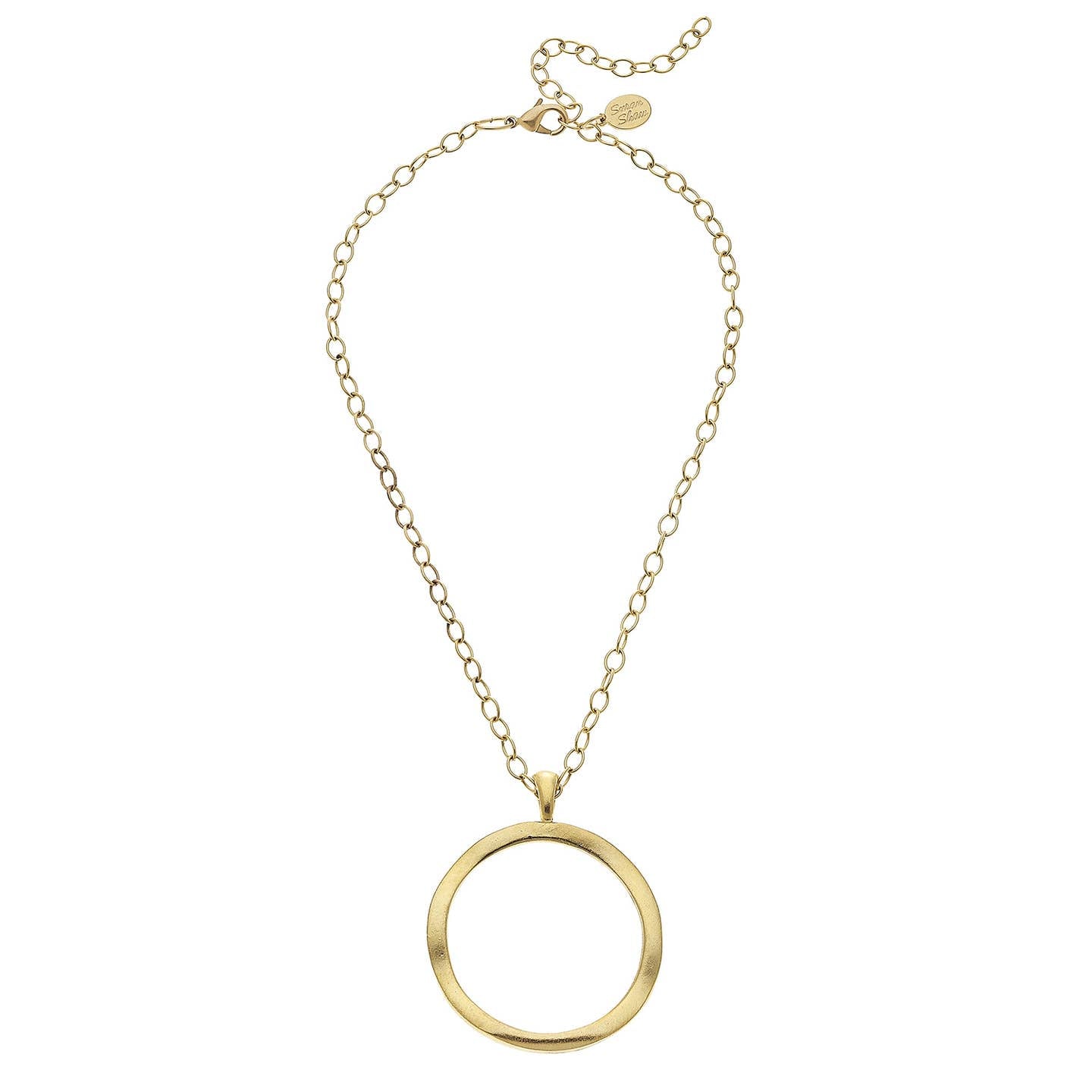 GOLD RING NECKLACE
