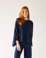 Load image into Gallery viewer, Catalina Slub Tee - Navy
