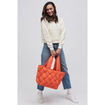 Load image into Gallery viewer, ALY WOVEN TOTE - Orange
