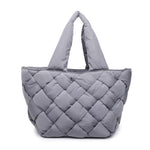 Load image into Gallery viewer, ALY WOVEN TOTE - Grey
