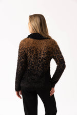 Load image into Gallery viewer, COWL NECK EYELASH SWEATER - Ombré
