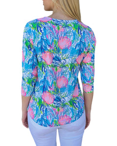 3/4 SLEEVE TOP - Under The Sea