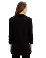 Load image into Gallery viewer, GATHERED SLEEVE BLAZER - Black
