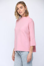 Load image into Gallery viewer, MOCK NECK SWEATER - Baby Pink
