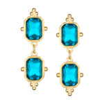 Load image into Gallery viewer, COLLINS HIGHBALL EARRINGS - PEACOCK
