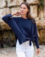 Load image into Gallery viewer, Catalina Slub Tee - Navy
