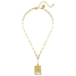 Load image into Gallery viewer, JERUSALEM CROSS STAMP NECKLACE
