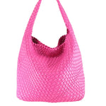 Load image into Gallery viewer, BROOKLYN WOVEN BAG - Hot Pink
