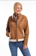 Load image into Gallery viewer, SHERPA LINED COAT - Camel
