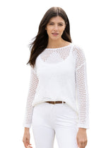 Load image into Gallery viewer, CROCHET TOP AND TANK - WHITE
